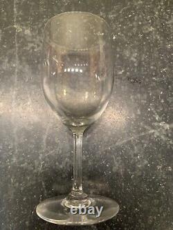 5 baccarat crystal Haut Brion claret wine glasses