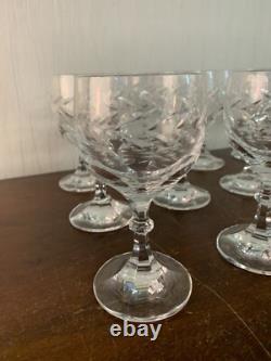 6 Beauharnais Crystal Wine Glasses (Price Per Unit)