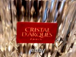 6 GORGEOUS 6.25oz Crystal Wine Glasses PARIS, FRANCE NEW IN BOX