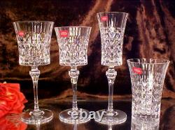 6 GORGEOUS 6.25oz Crystal Wine Glasses PARIS, FRANCE NEW IN BOX