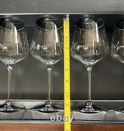 6 NIB Gabriel-Glas Austrian Lead-Free Crystal Wine Glasses Standart Edition