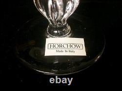 6 New Horchow 5 1/4 Crystal Wine Glasses Made in Italy