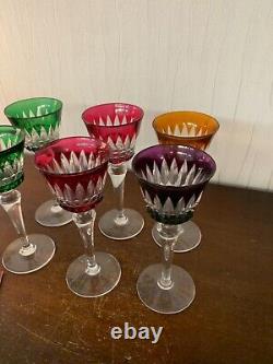 6 Piccadilly Model Crystal Wine Glasses From Baccarat (Price Per Unit)