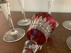 6 Piccadilly Model Crystal Wine Glasses From Baccarat (Price Per Unit)