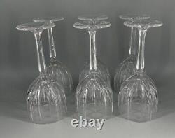 (6) Retired Marquis by Waterford Crystal Omega Wine Glasses / Made in Germamy