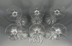 (6) Retired Marquis by Waterford Crystal Omega Wine Glasses / Made in Germamy