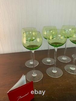 6 Rhin Wine Glasses In Baccarat Crystal (Price Per Unit)
