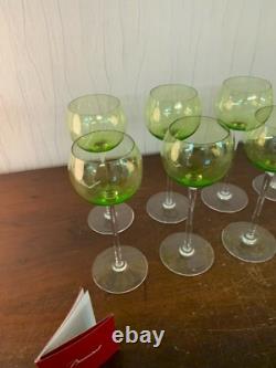 6 Rhin Wine Glasses In Baccarat Crystal (Price Per Unit)