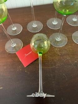6 Rhin Wine Glasses In Baccarat Crystal (Price Per Unit)