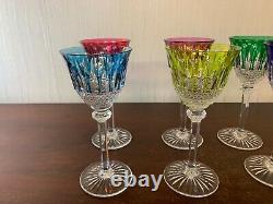 6 Tommy Crystal Wine Glasses Saint Louis (Price Per Unit) Model 1