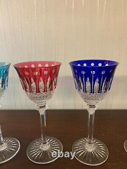 6 Tommy Crystal Wine Glasses Saint Louis (Price Per Unit) Model 1