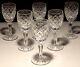 6 Vintage Waterford Crystal Comeragh Sherry Glasses 5 1/4 Ireland