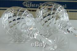6 Waterford Crystal Powerscourt Wine Hock Glasses With Box