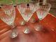 6 Waterford Castlemaine water/ red wine Glasses