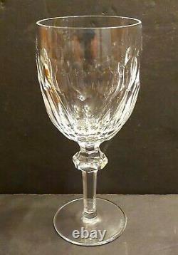 6 Waterford Crystal Curraghmore 7 5/8 Water Glasses Goblets Wine Set of 6
