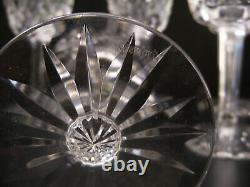 6 Waterford Crystal Lismore Water Goblets 5 7/8