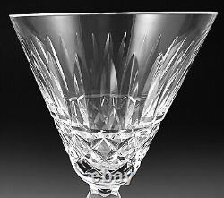 6 Waterford Crystal Maeve Claret Wine Goblet Stemware Set 6 1/2 6.5 Ireland