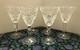 6 Waterford Crystal'Maeve' Pattern Claret Wine Glasses 6.5 Tall Ireland