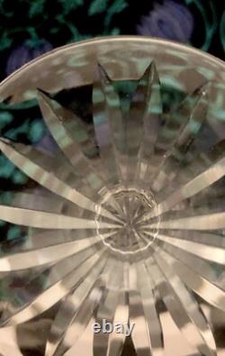 6 Waterford Crystal'Maeve' Pattern Claret Wine Glasses 6.5 Tall Ireland