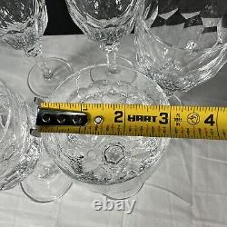 6 Waterford Curraghmore 7.5 Crystal Wine Hock Set