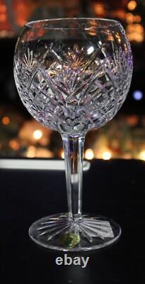 6 Waterford Patterns Of The Sea Baloon Wine S/6 Verre Nib