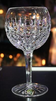 6 Waterford Patterns Of The Sea Baloon Wine S/6 Verre Nib