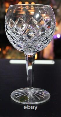 6 Waterford Patterns Of The Sea Baloon Wine S/6 Verre Nib