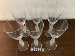 6 Wine Glasses Model Vienna in Crystal Daum (Price per Unit)