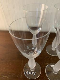 6 Wine Glasses Model Vienna in Crystal Daum (Price per Unit)