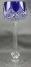 $660 NEW Baccarat COLBERT Rhine Wine Blue Lead Crystal Glass more available
