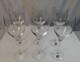 6x Orrefors Illusion Clear Claret Wine Glasses, 7 1/4, Sweden Crystal
