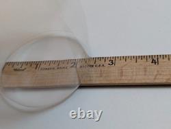 6x Orrefors Illusion Clear Claret Wine Glasses, 7 1/4, Sweden Crystal