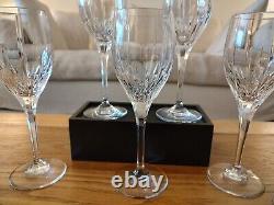 7-'Arctic Lights' by MIKASA Water/Wine Goblets Glasses 9