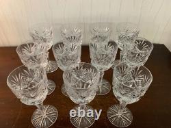 7 Cut Crystal Wine Glasses From Sèvres (Price Per Unit)