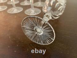 7 Cut Crystal Wine Glasses From Sèvres (Price Per Unit)