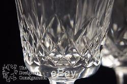 7 Pc Waterford Millennium Crystal Toasting Flutes Wine Goblets Peace Happiness