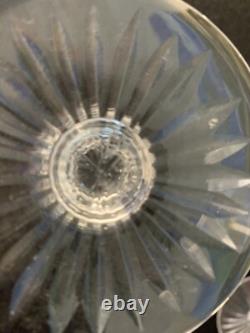 7 Red Wine Glasses Model Tommy Crystal Saint Louis (Price Per Unit) Model 10