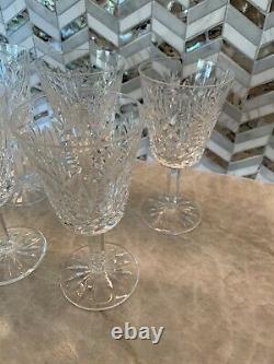 8 ANTIQUE WATERFORD CRYSTAL CLARE 5 5/8 Claret Wine Glasses