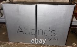 8 ATLANTIS PARIS Cut Crystal 8-1/4 Wine Glass