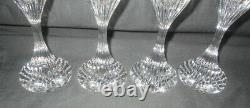 8 Baccarat Massena Crystal Champagne Flutes