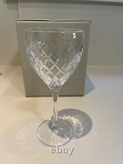 8 Brand New Barwell Crystal Wine Glasses