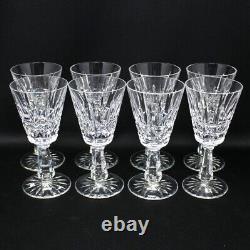 8 Brilliant Waterford Crystal Kylemore Port Wine Glasses Made In Ireland