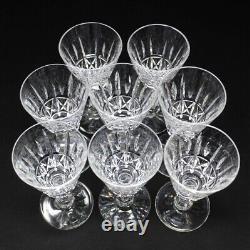 8 Brilliant Waterford Crystal Kylemore Port Wine Glasses Made In Ireland