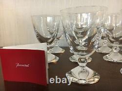 8 Glasses Wine Vega IN Crystal Baccarat (Price To La Piece)