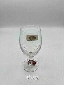 8 Gorham Crystal Lyrical Water Goblets / Wine Glass 8 Tall