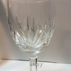 8 Lenox Crystal Wine Glasses 7 1/8