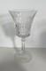 8 Rare Tiffin-Franciscan Blown Glass Crystal Wine Glasses #15098 Art Deco 7.5