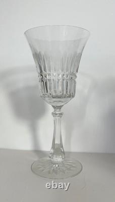 8 Rare Tiffin-Franciscan Blown Glass Crystal Wine Glasses #15098 Art Deco 7.5