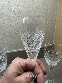 8 Royal Doulton Crystal 8 8 FL OZ Wine Glasses-Elizabeth Collection
