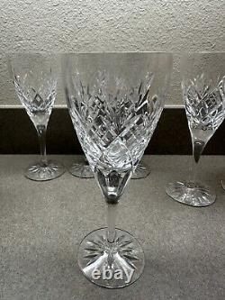 8 Royal Doulton Crystal 8 8 FL OZ Wine Glasses-Elizabeth Collection